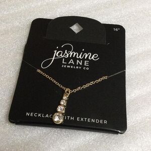 Jasmine Lane Rhinestone Necklace
